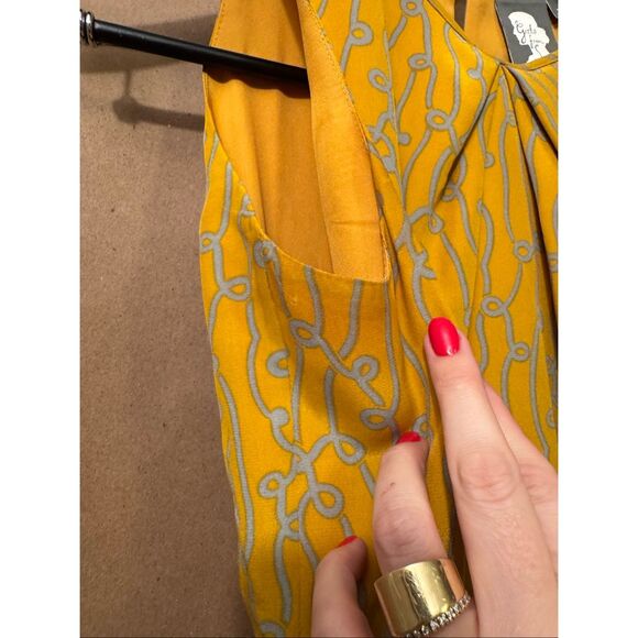 Girls from Savoy Anthropologie Silk Dress *note - Picture 6 of 11